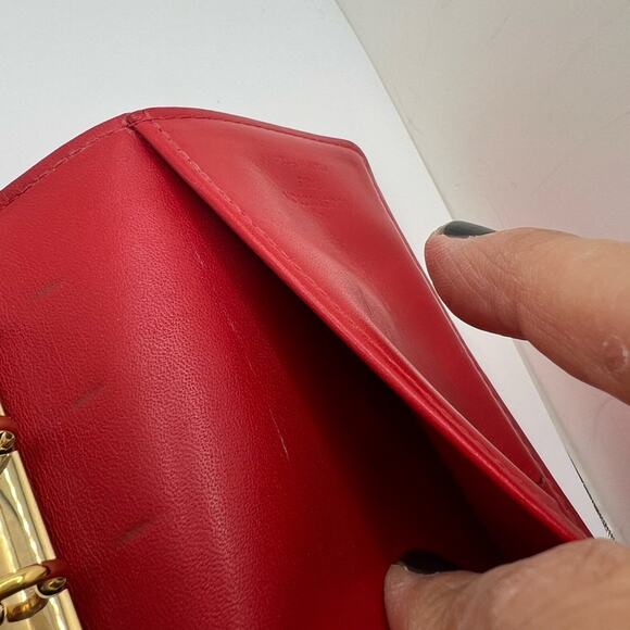 Louis Vuitton Orange Vernis Agenda - Picture 6 of 7